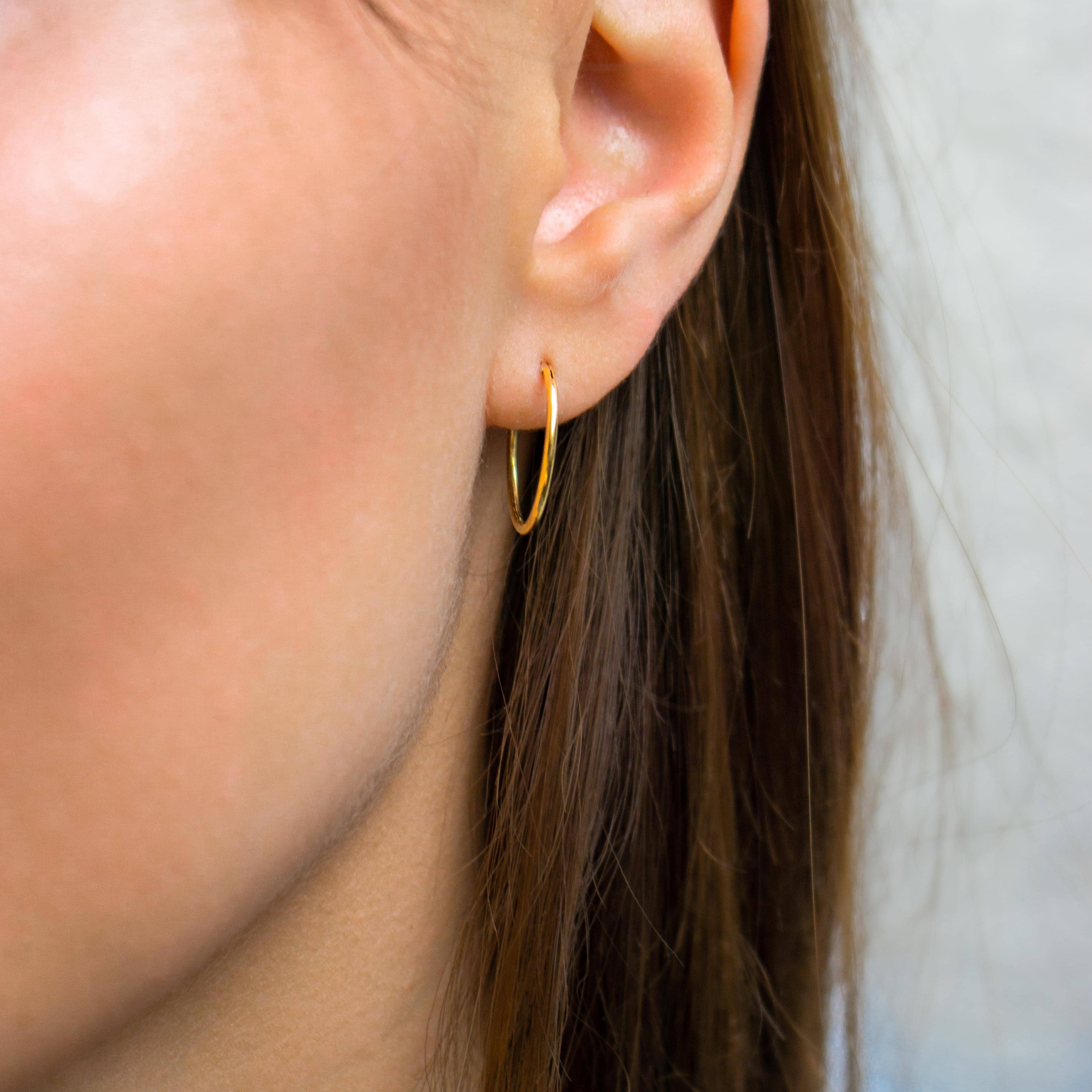 Thin Hoops Midi