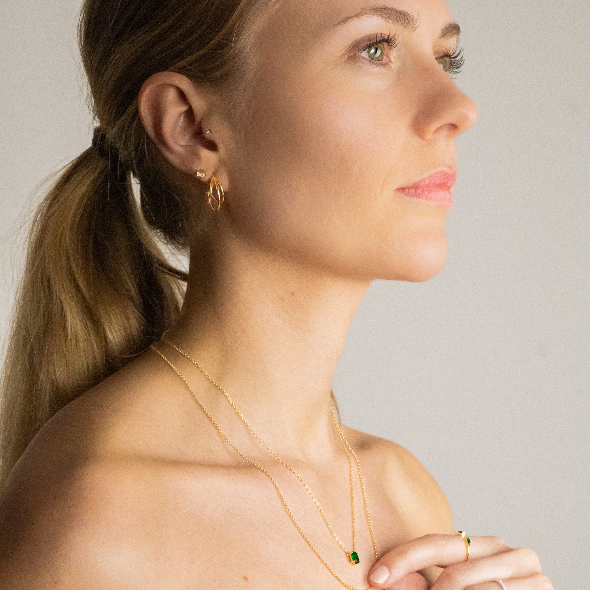Triple Earrings