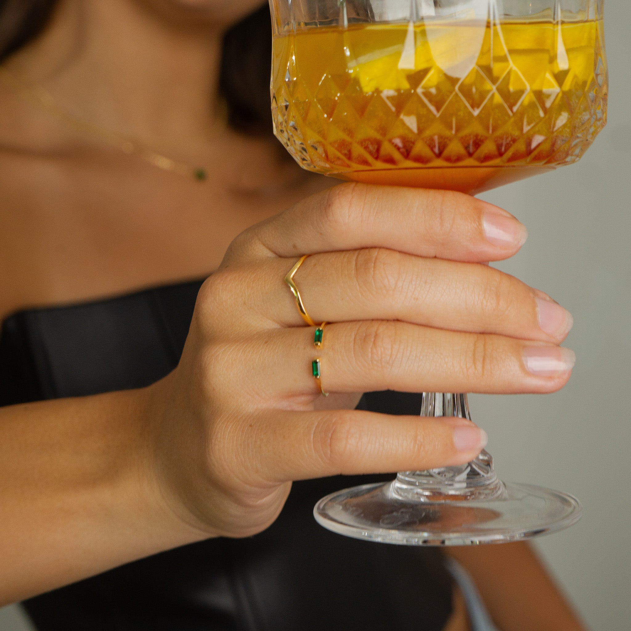 Emerald Green Ring