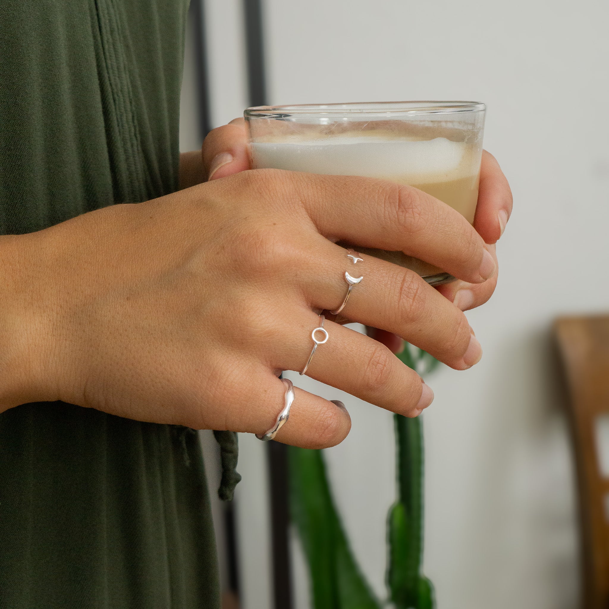 Moon & Stars Ring