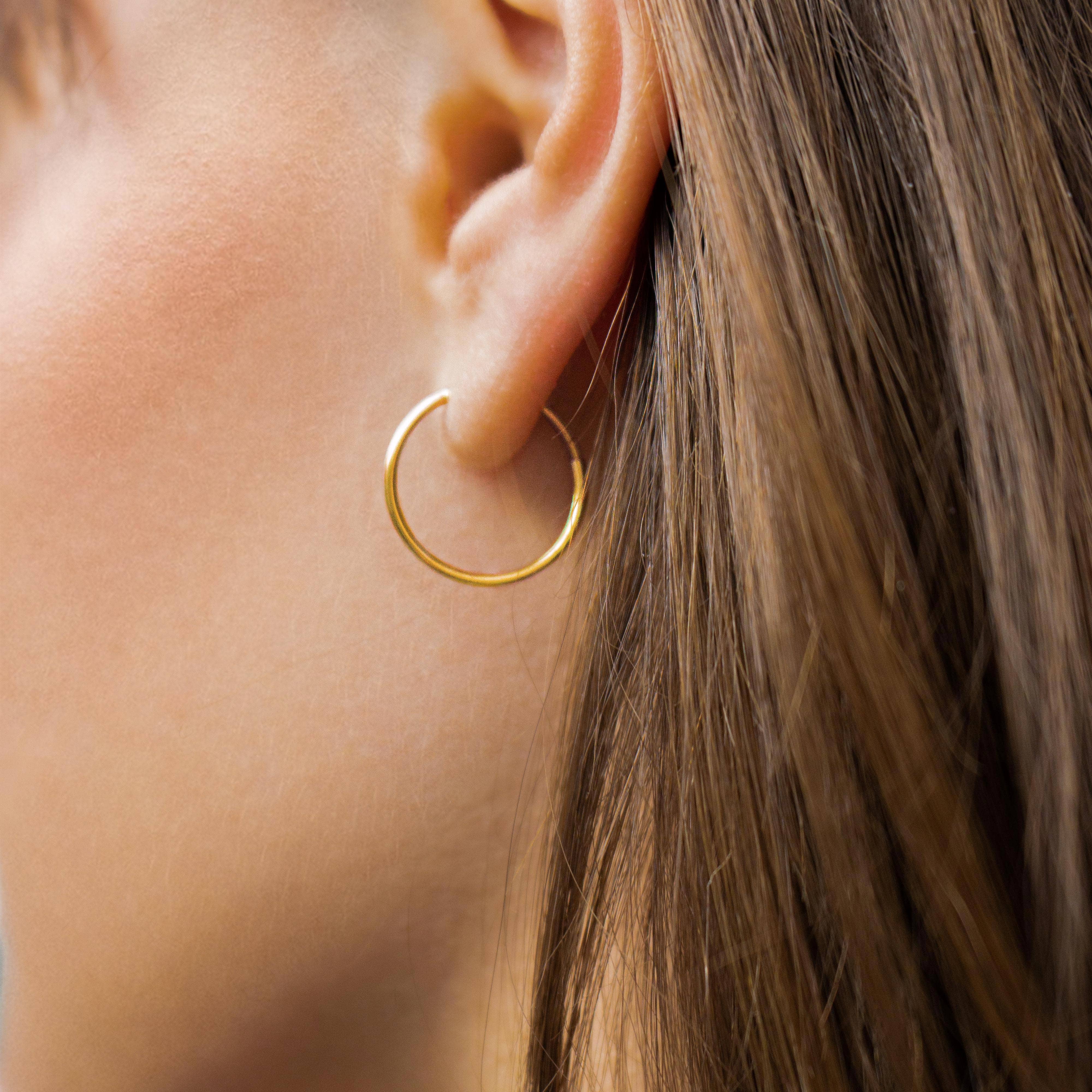Thin Hoops Midi