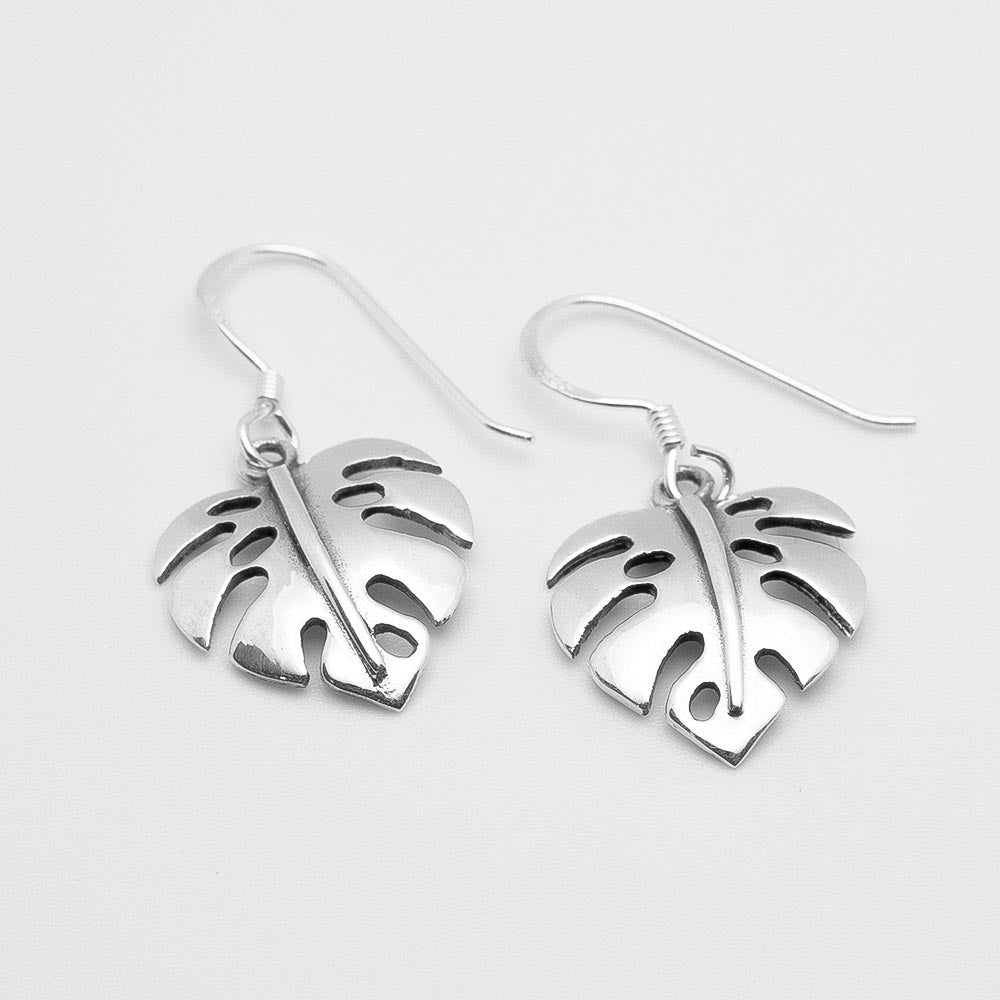 Monstera Earrings
