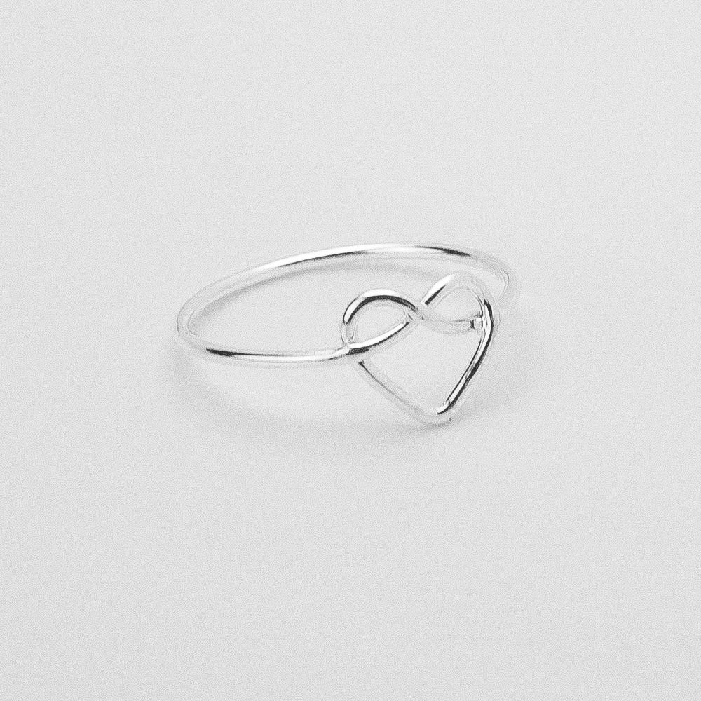 Braided Heart Ring