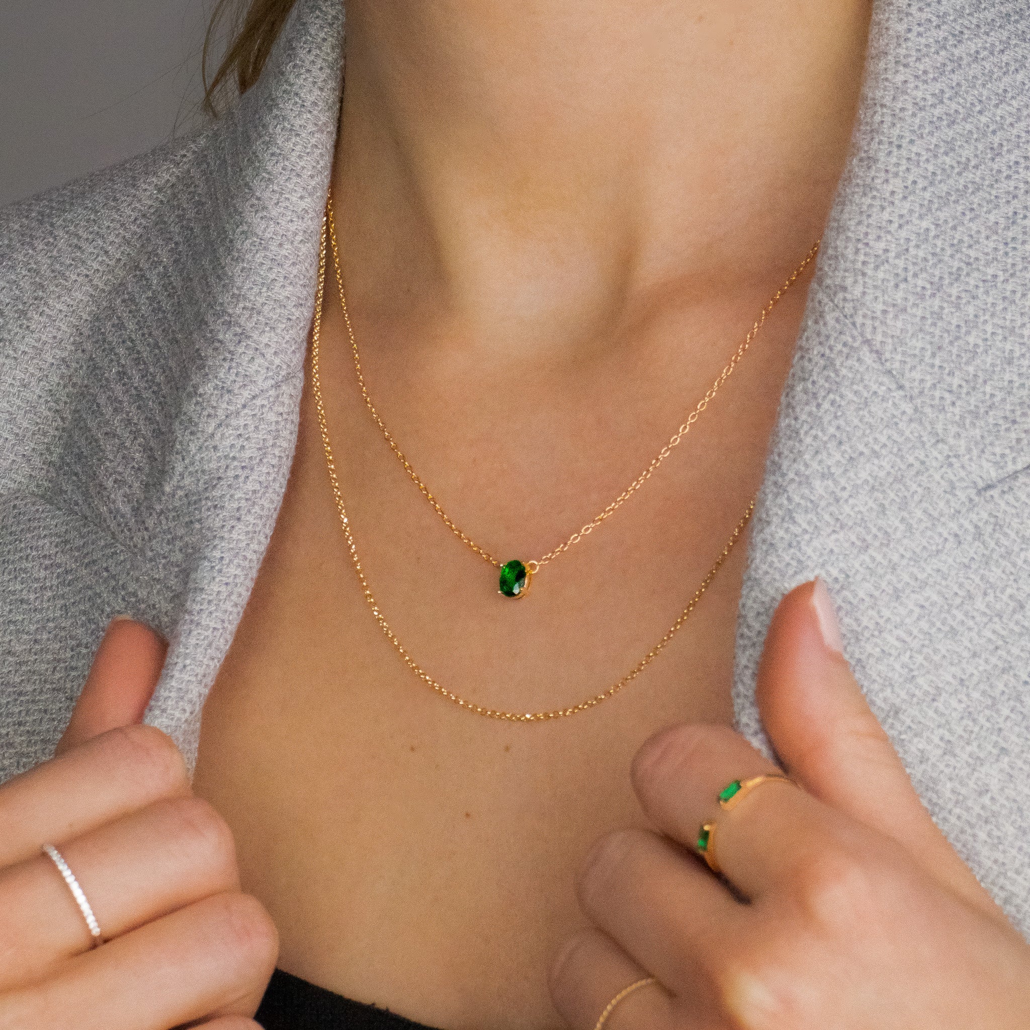 Emerald Green Necklace