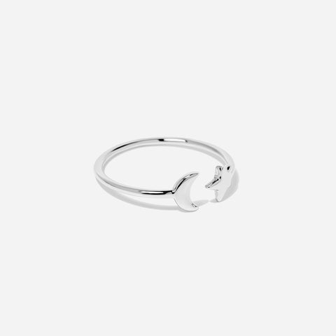 Moon & Stars Ring