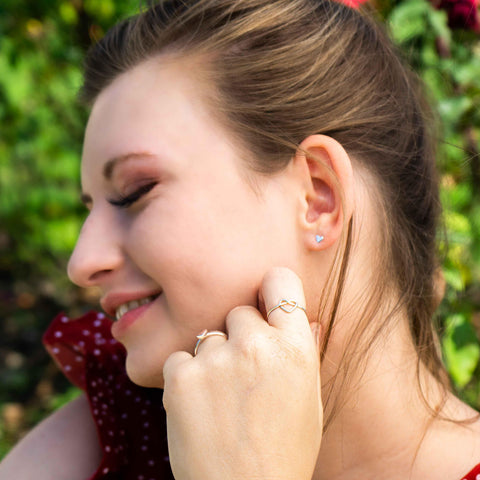 Braided Heart Ring